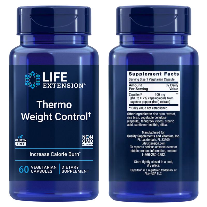 Thermo Weight Control – Save on Life Extension Europe with discount code 60226295