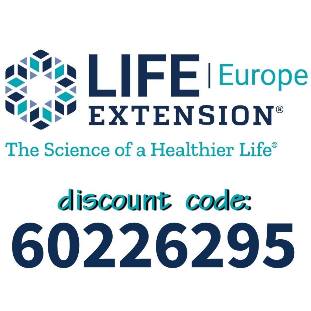 Life Extension Europe discount code 60226295
