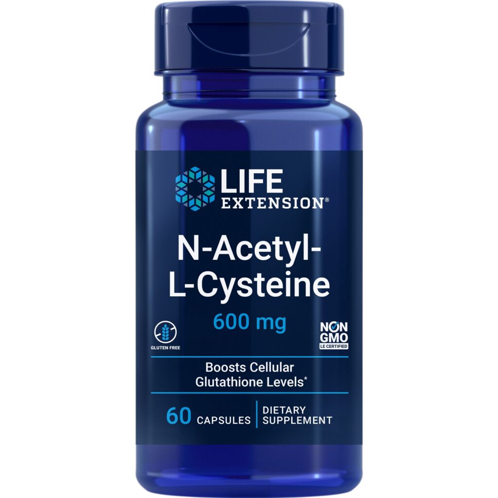 N-Acetyl-L-Cysteine (NAC) from Life Extension Europe. 5% off with code 60226295