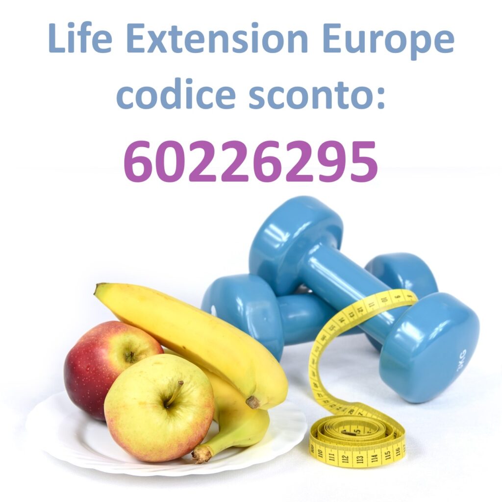 Risparmia il 5% su lifeextensioneurope.com con il codice sconto 60226295