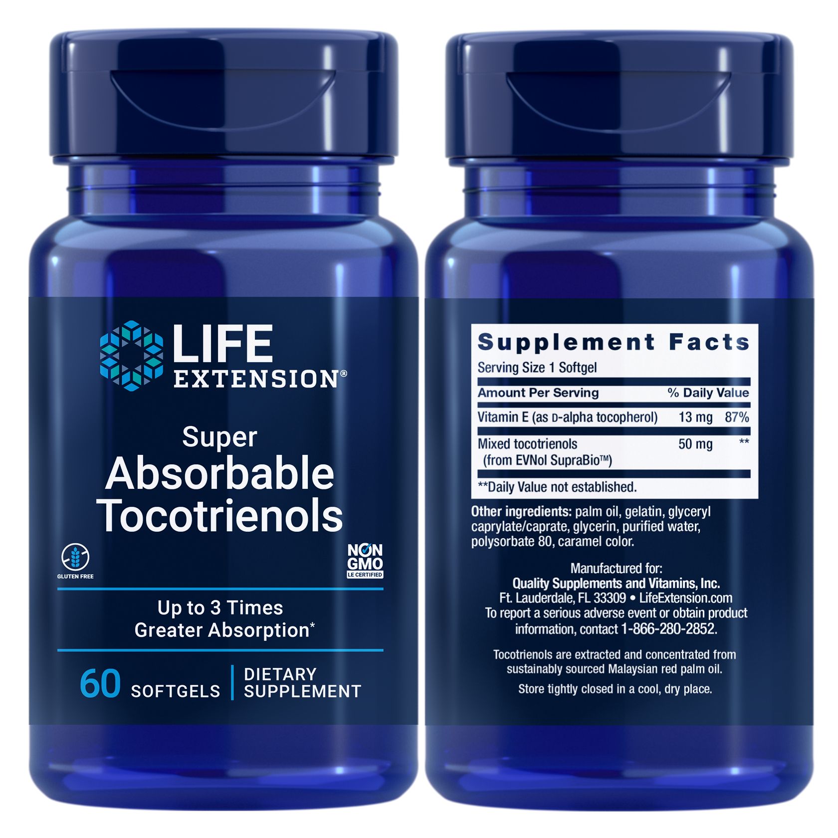 Super Absorbable Tocotrienols from Life Extension Europe