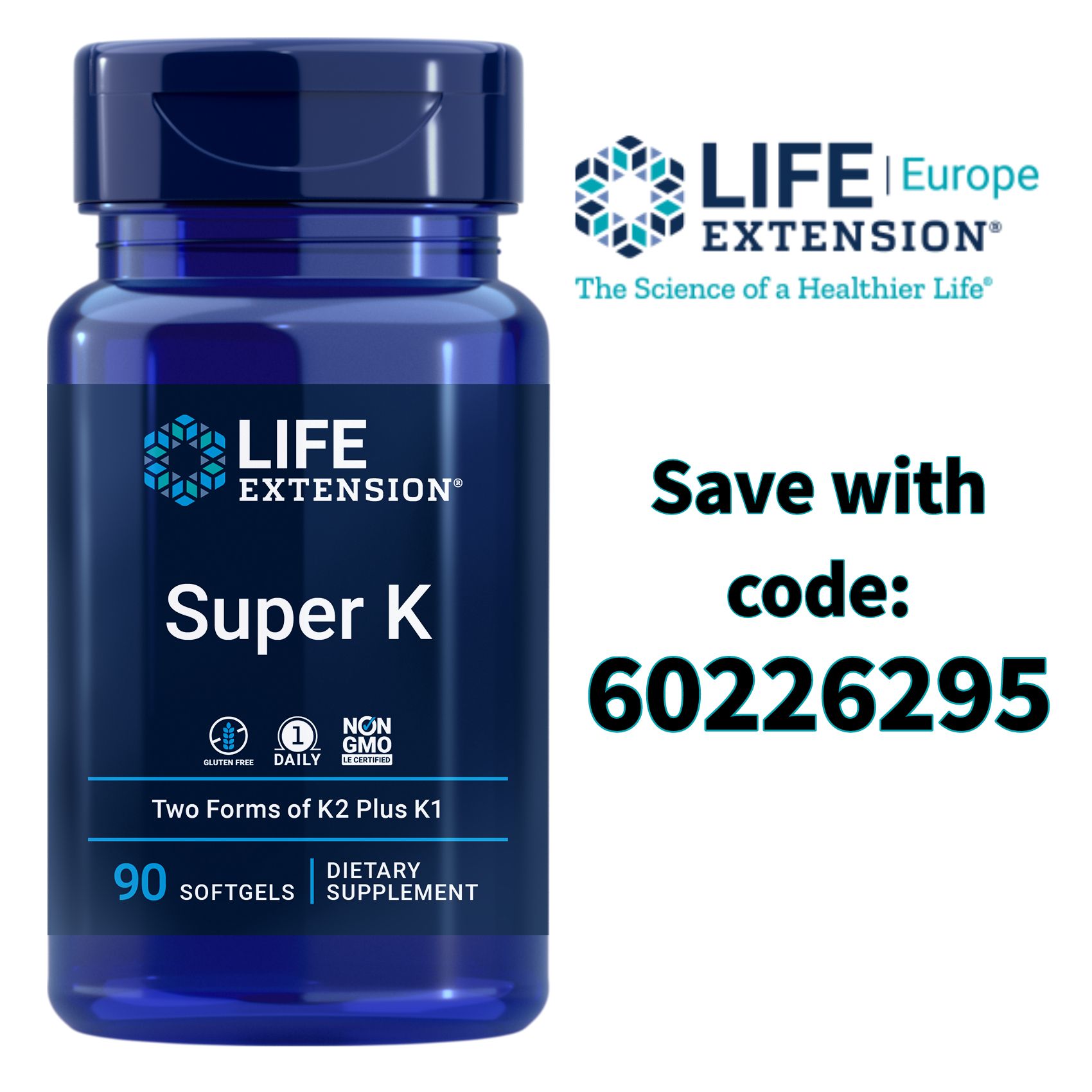 Why Super K is the Ultimate Vitamin K Supplement from Life Extension Europe | Discount code 60226295