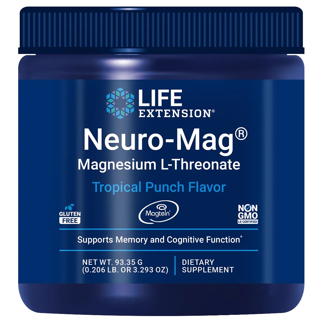 Neuro-Mag® Magnesium L-Threonate: Boosting Brain Health with Life Extension Europe