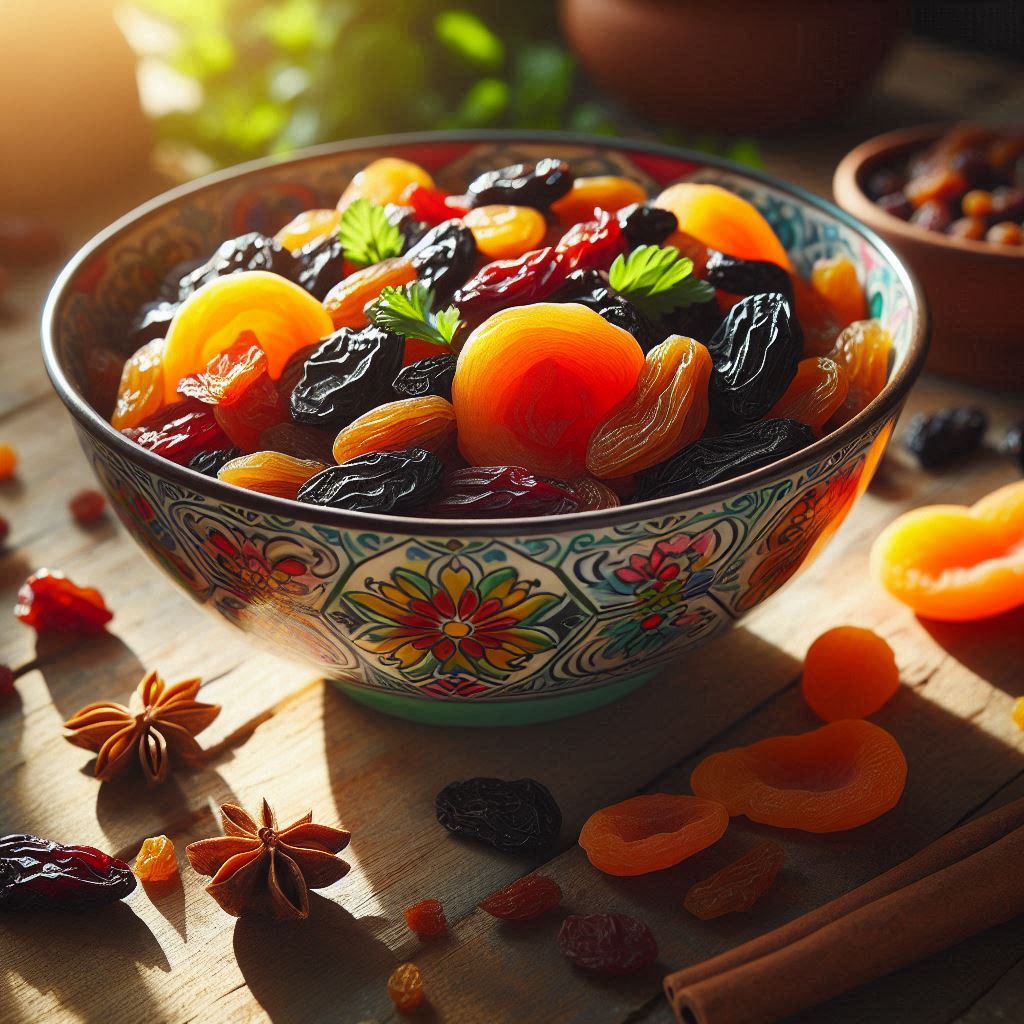 prunes, raisins and apricots are sources of iron